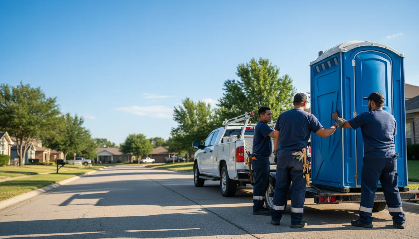 Portable Toilet Rental in New Windsor, IL near me